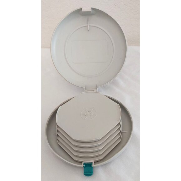 Levaquin Drug Rep Pharmaceutical Company 10 Disc CD DVD Carrying Case - Picture 2 of 5